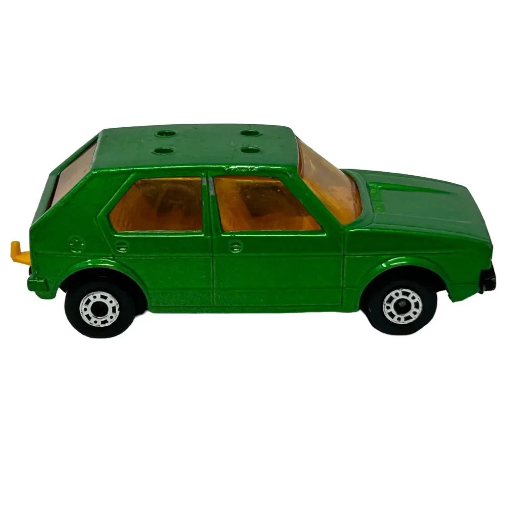 Vintage Matchbox 7 VW Golf Diecast Toy Car Volkswagen Superfast Green England